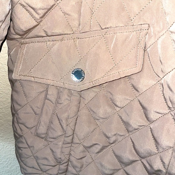 BNWOT London Fog Quilted jacket with hood size# XL - Picture 9 of 11